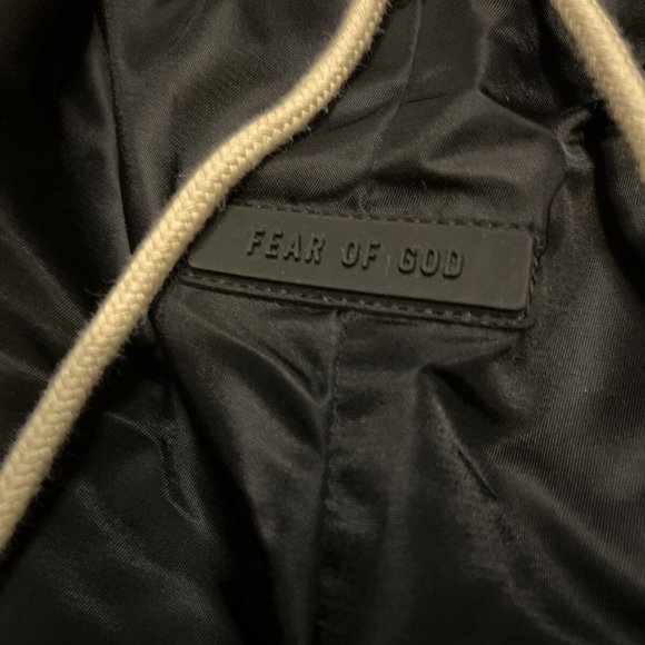 Fear of God Essentials Jet Black Running Shorts - Size S - Picture 2 of 4